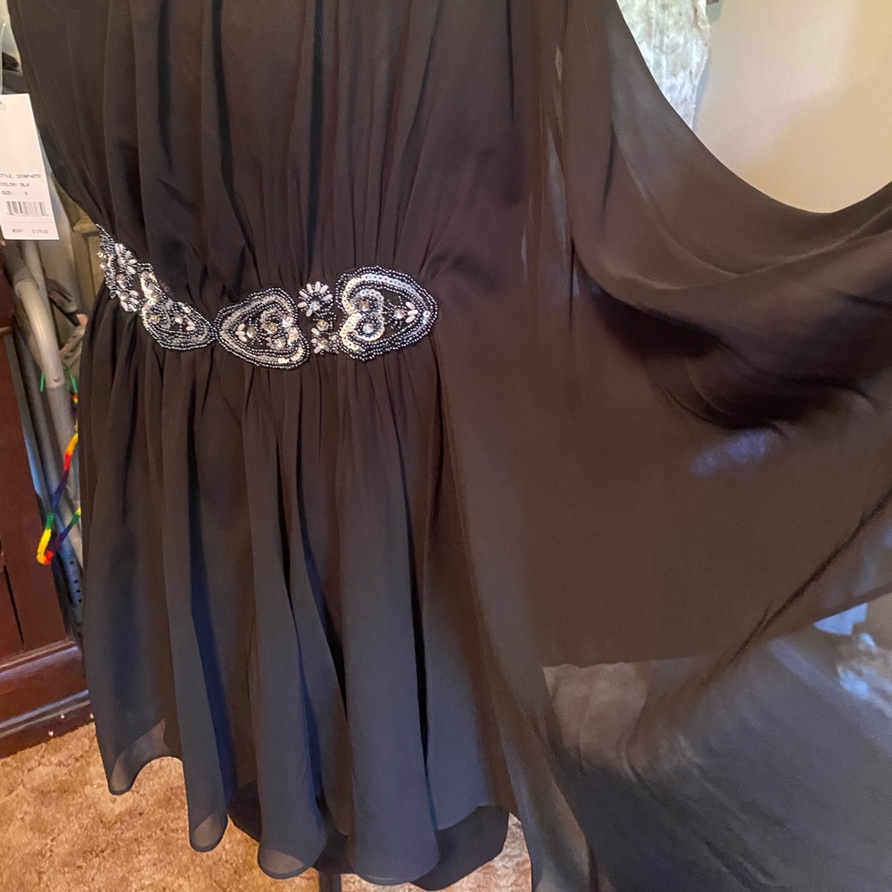 Unique off shoulder evening dress